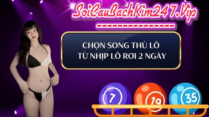 Chọn song thủ lô từ nhịp lô rơi 2 ngày